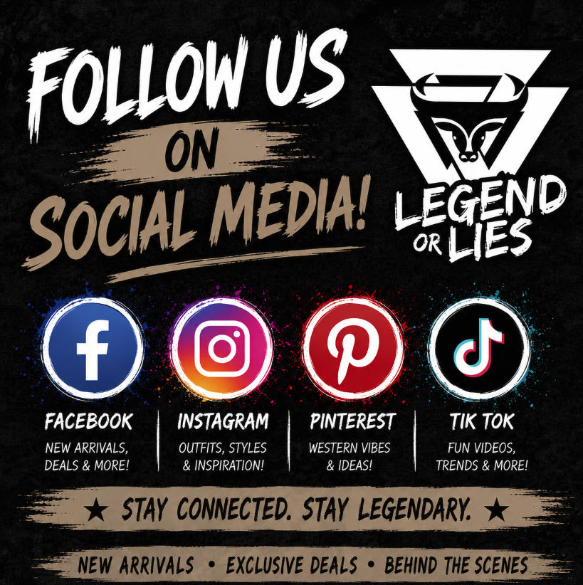 Follow Us on Social Media & Stay Connected with Legend or Lies