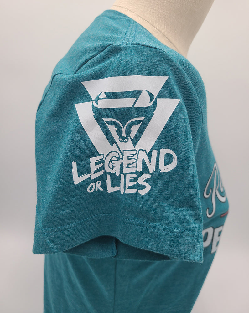 Legend or Lies Raising Children Pecked By Chickens T-shirt