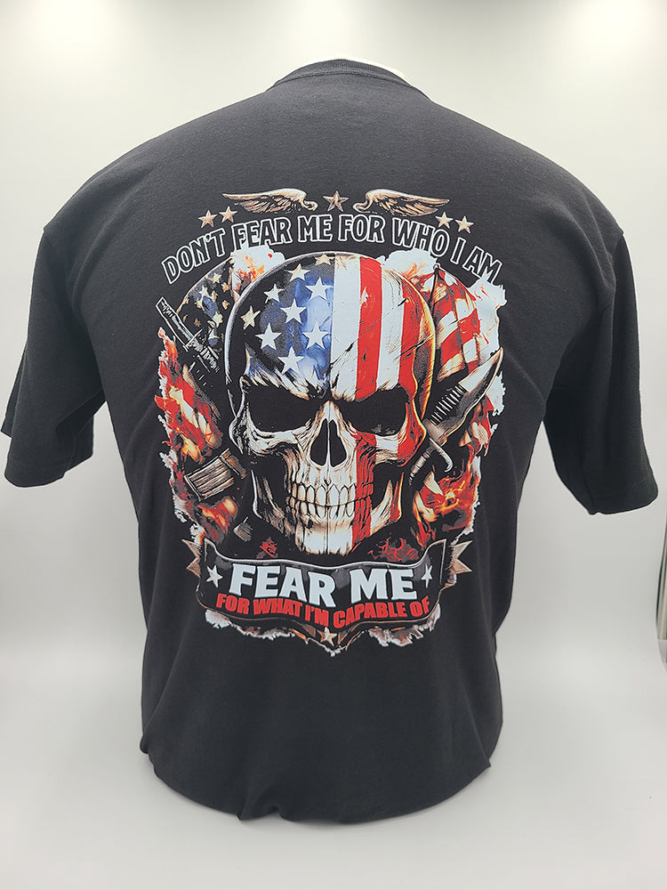 Legend or Lies Fear Me Patriotic Unisex Fit T-shirt