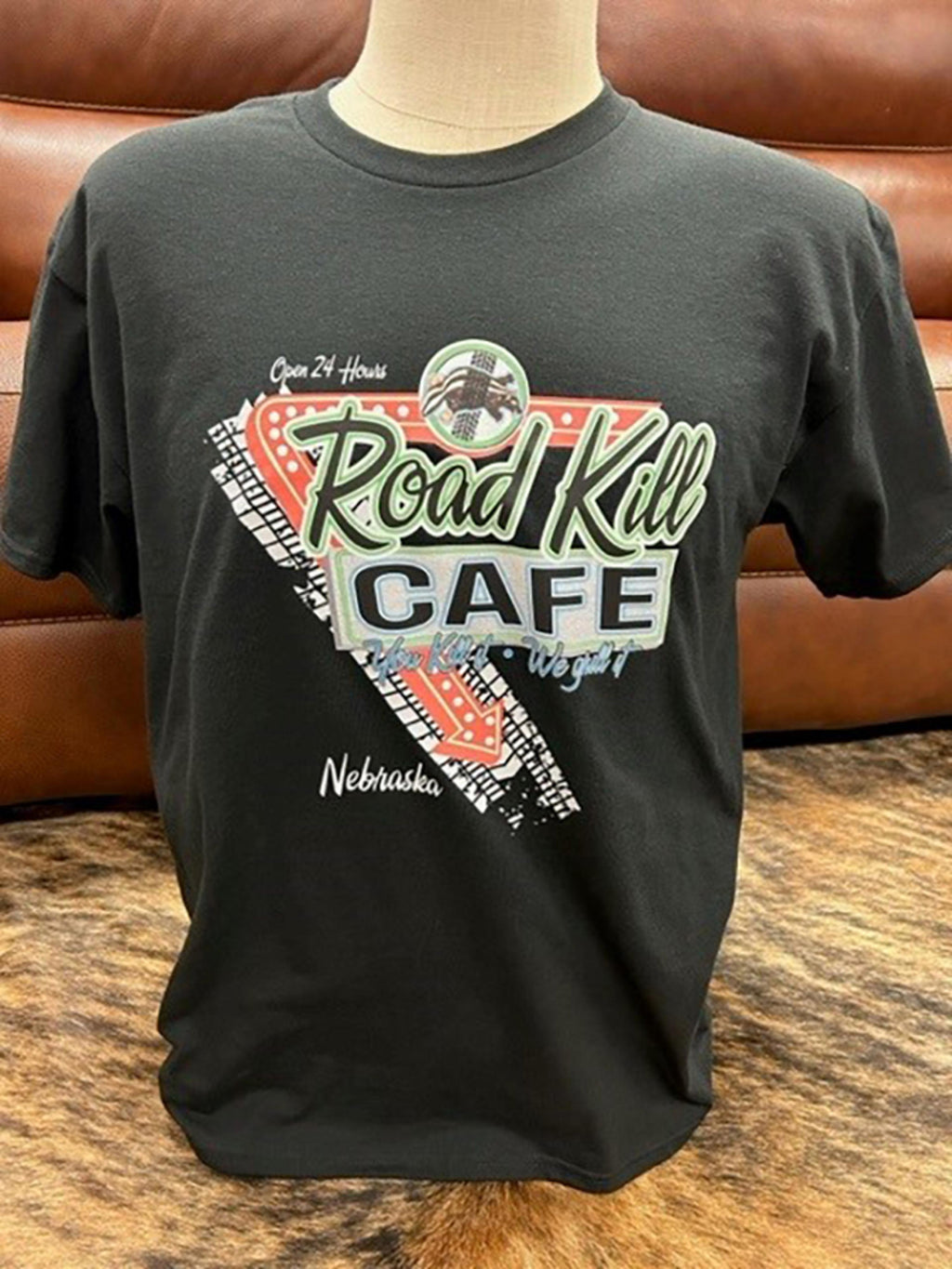 Legend or Lies Road Kill Cafe Unisex Funny T-Shirt