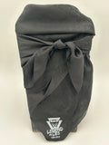 Legend or Lies 34'x34' LG Silk Wild Rag Bandana Jacquard Black