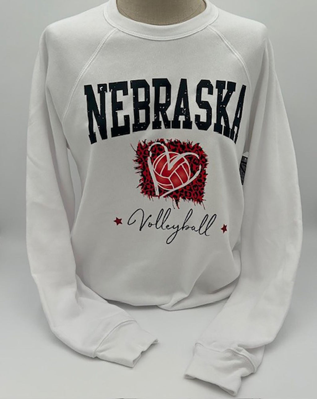 Renegade Nebraska Volleyball Spongefleece Crew Sweatshirt