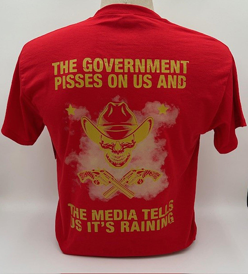 Legend or Lies Government & Media Back Print T-Shirt