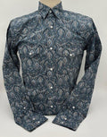Legend or Lies Earp Mens Snap Western Paisley Western Shirt