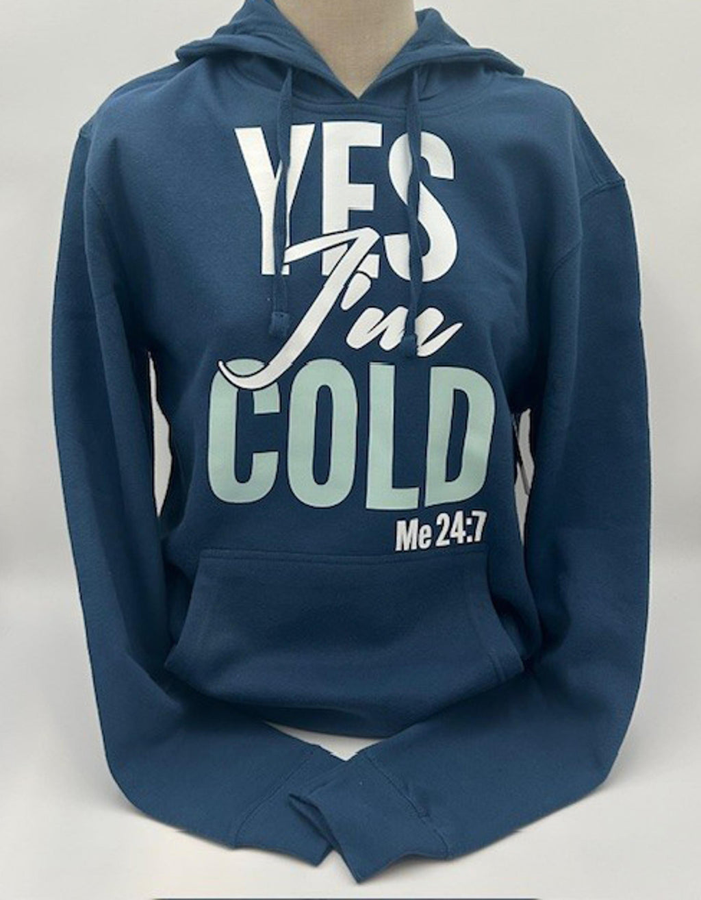Legend or Lies Yes Im Cold Unisex Fleece Hooded Sweat Shirt