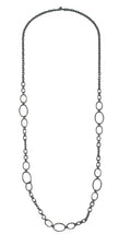 Legend or Lies Hematite Loreli Long Chain Necklace