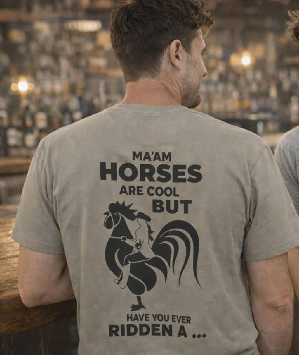 Legend or Lies Mens Horses Are Cool But... T-Shirt