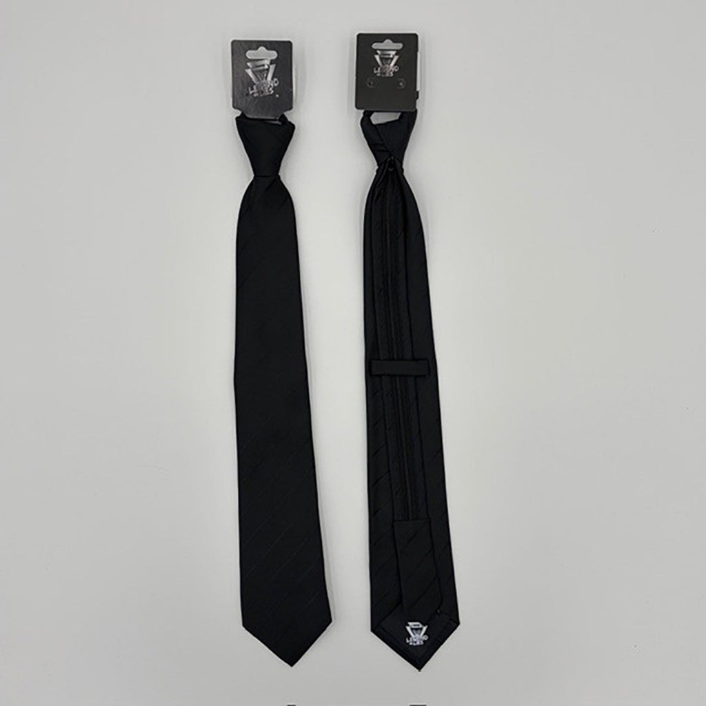 Legend or Lies Mens Stripe 3.2' Corbata Zipper Necktie