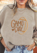 Legend or Lies Twisted Ribbed Game Day Baggy Sweatshirt