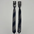 Legend or Lies Mens Rope Scroll 2.5' Slim Zipper Necktie