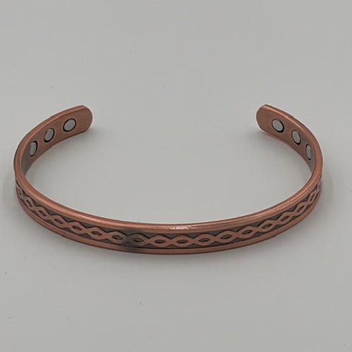 Legend or Lies 0.25' Copper Entwined 6-Magnet Bracelet
