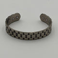 Legend or Lies 0.5' Brushed Nickle Geared 6-Magnet Bracelet
