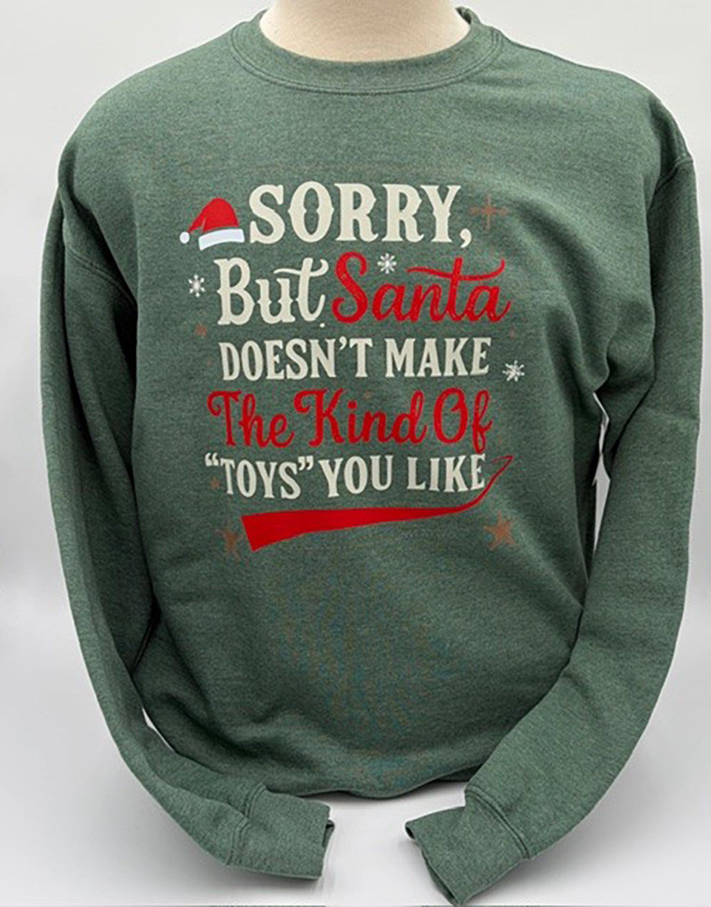Legend or Lies Santa 'Toys' Unisex Fit Crew Sweatshirt