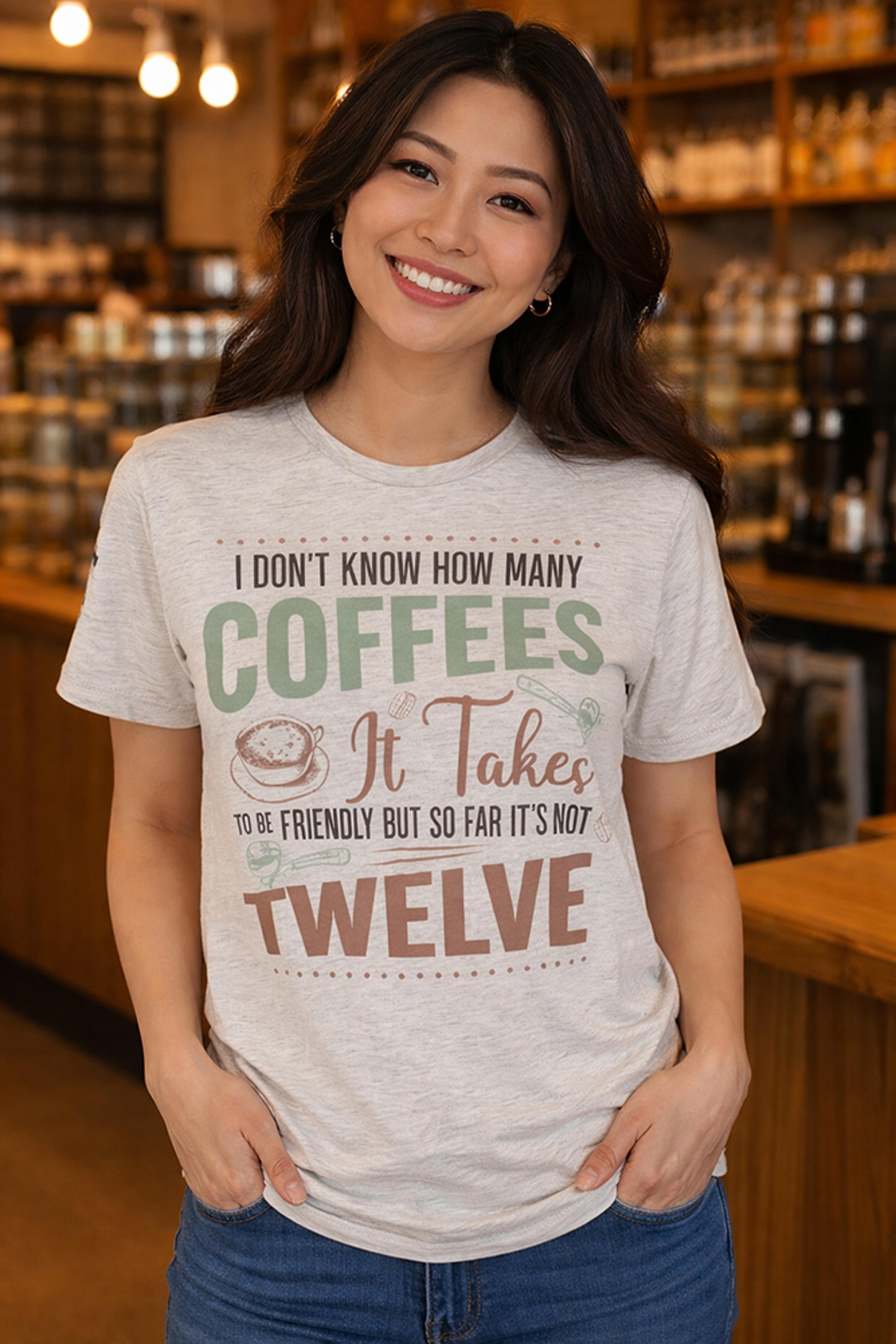 Legend or Lies Coffees It Takes To Be Friendly Womens Tee