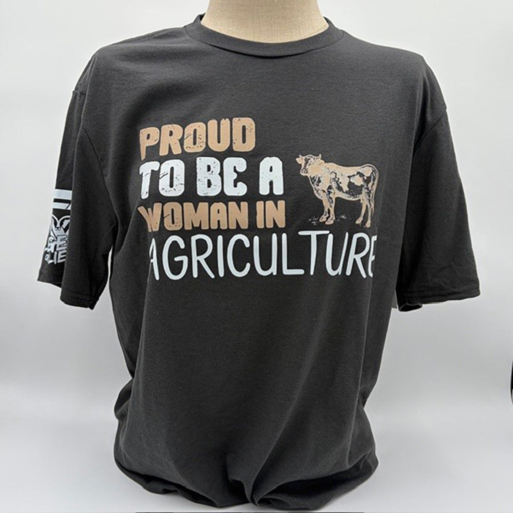Legend or Lies Proud to Be a Woman in Ag Boyfriend Fit Tee