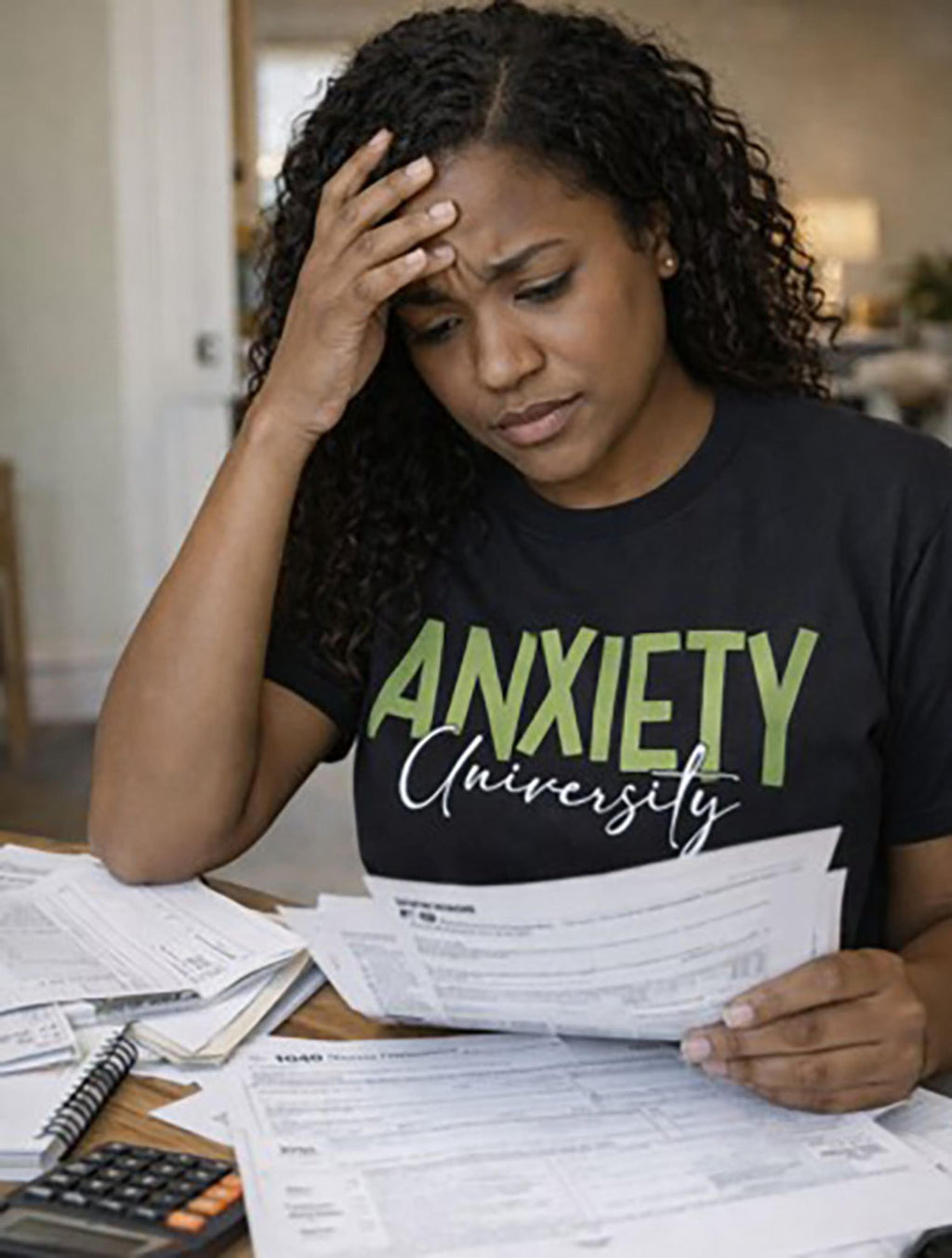 Legend or Lies Anxiety University Unisex Fit T-Shirt