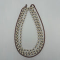 Legend or Lies Elite Agate 4-Strand Copper White Necklace