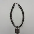 Legend or Lies Navajo Boot Stitch Double Strand 22' Necklace