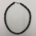 Legend or Lies Jasper Green Beaded 17' Choker Necklace