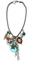 Legend or Lies Box Chain with Gypsy Dangles Necklace