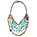Legend or Lies Multi Strand Chains, Slabs & Beads Necklace
