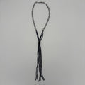 Legend or Lies Crystal Strand & Tassel Necklace 720BB