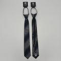 Men's Modern Script 3' Corbata Zipper Jacquard Necktie