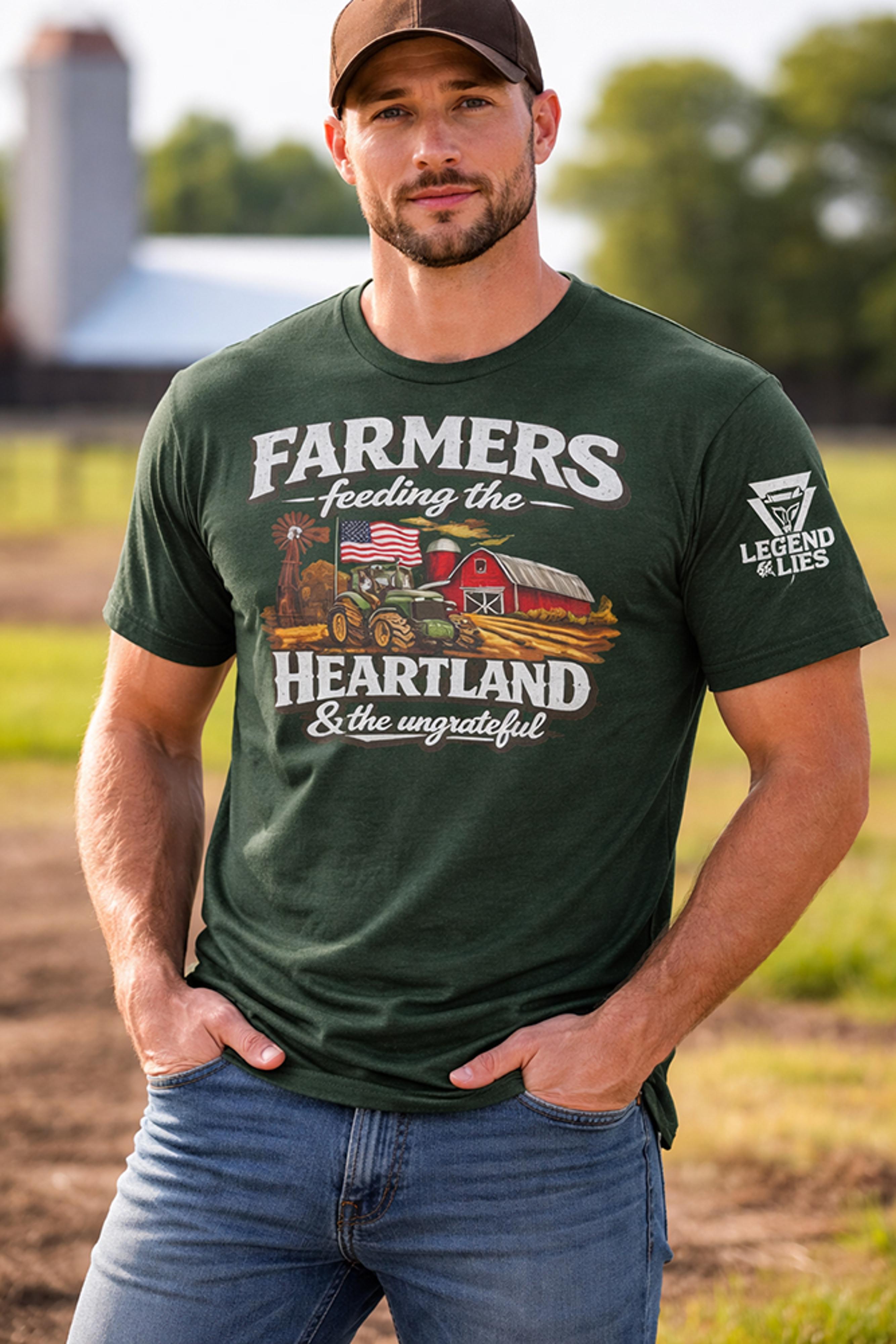 Legend or Lies Farmers Feeding Heartland & Ungrateful Tee