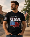 Legend or Lies Small Town USA Unisex Fit T-Shirt Black