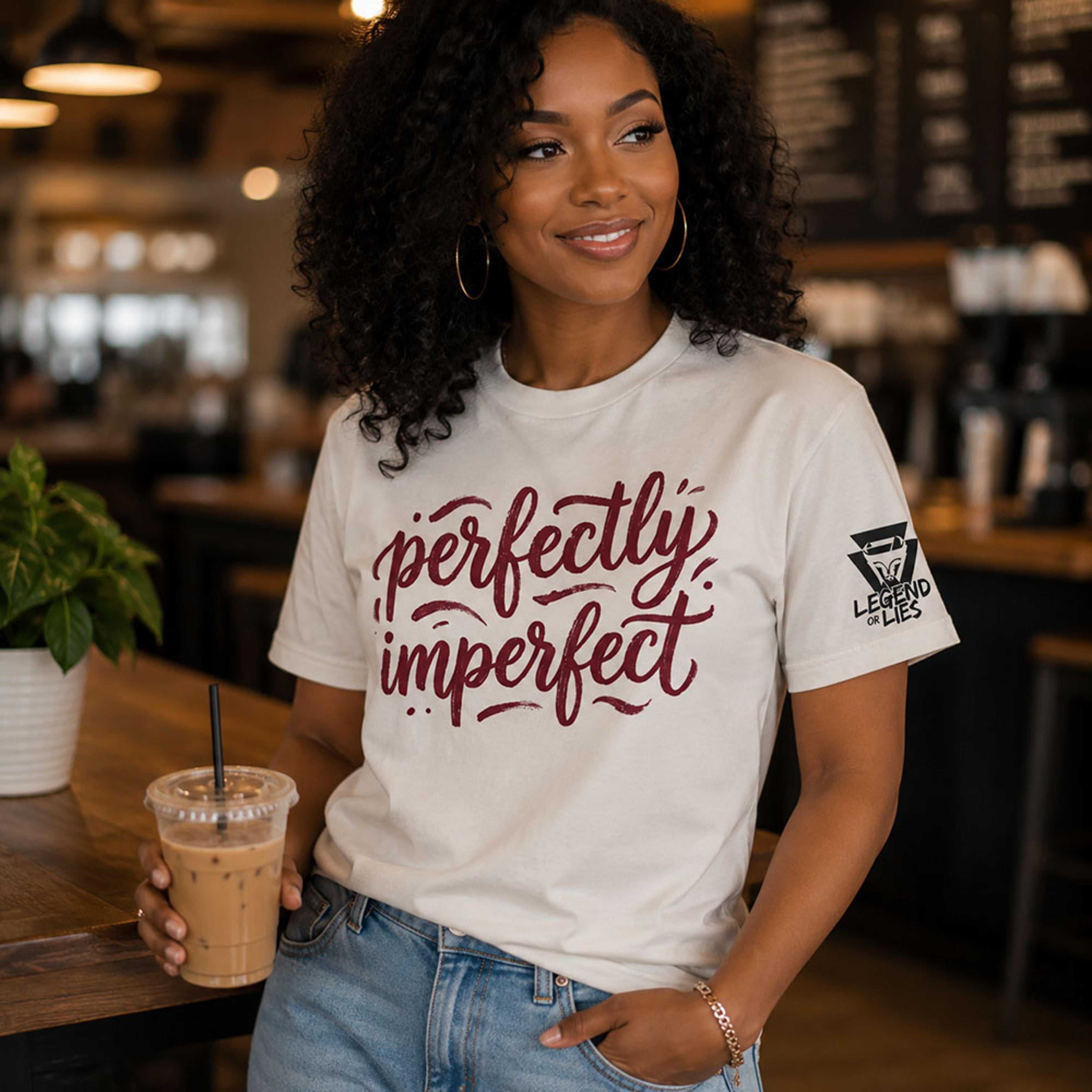 Legend or Lies Womens Perfectly Imperfect T-Shirt