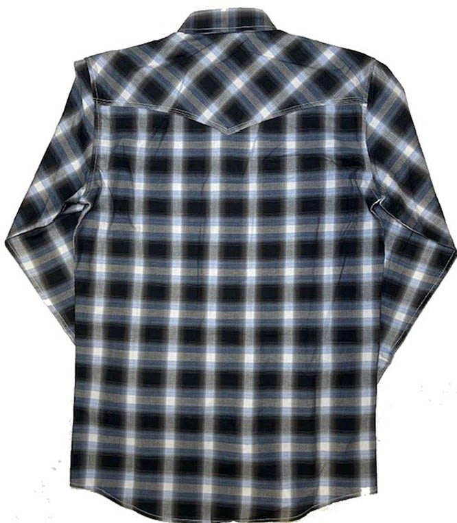 Legend or Lies James Mens Snap Western Plaid Shirt