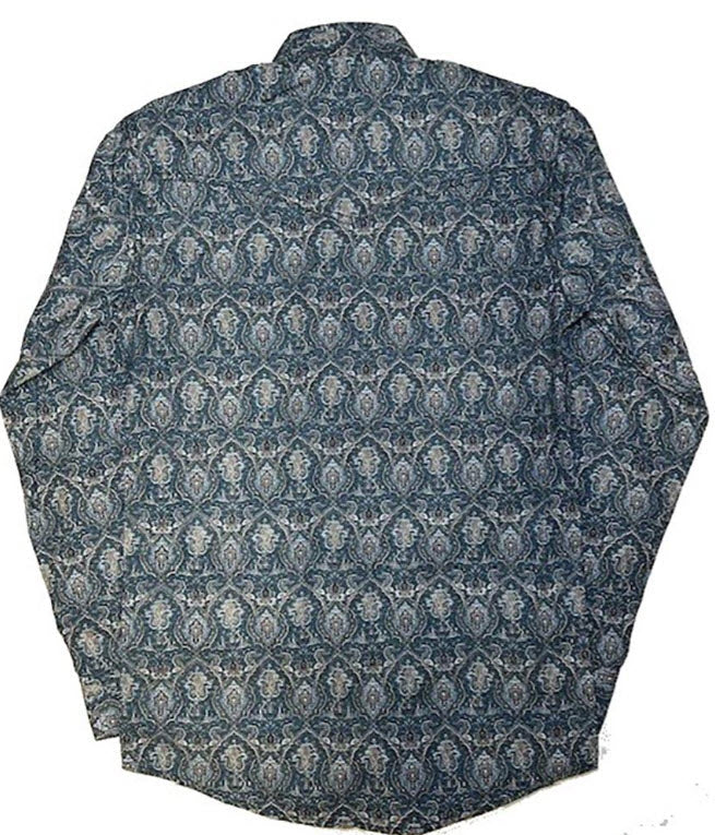 Legend or Lies Earp Mens Snap Western Paisley Western Shirt