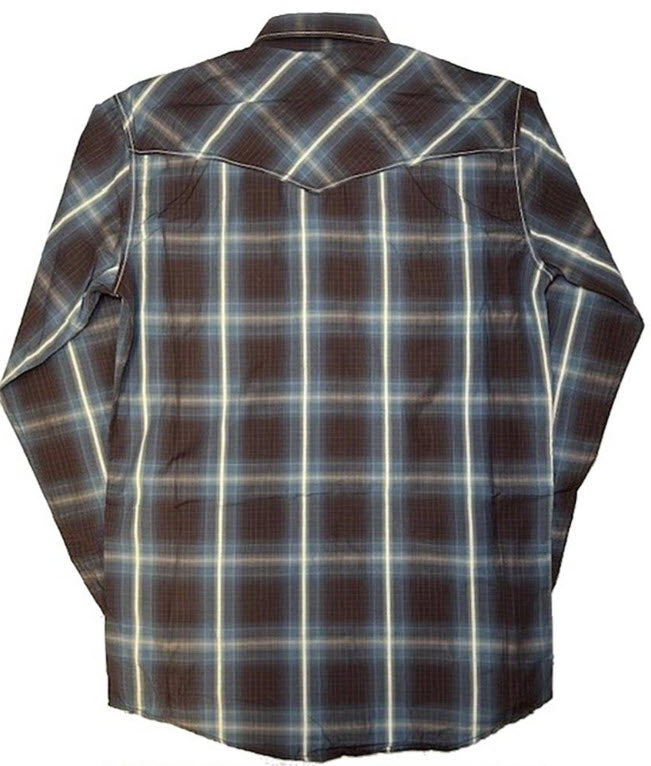 Legend or Lies Billy Mens Western Plaid Snap Shirt