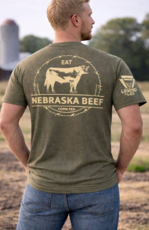 Legend or Lies Eat Nebraska Beef Unisex Fit T-Shirt