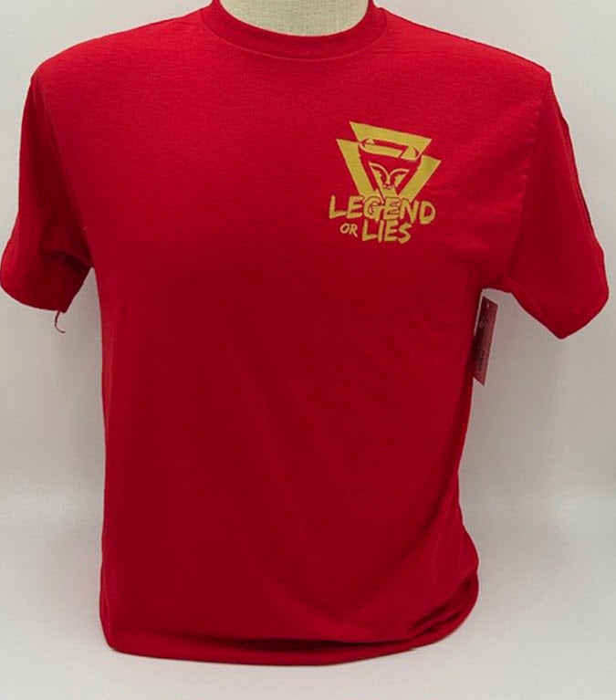 Legend or Lies Government & Media Back Print T-Shirt