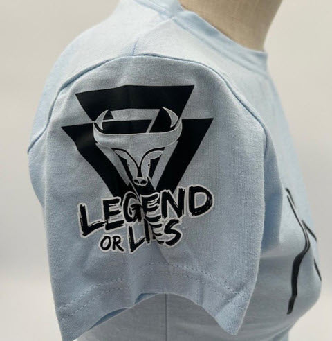 Legend or Lies Midwest Mama Blue Womens Fit T-Shirt