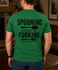 Legend or Lies Spooning, Forking Mens Tee