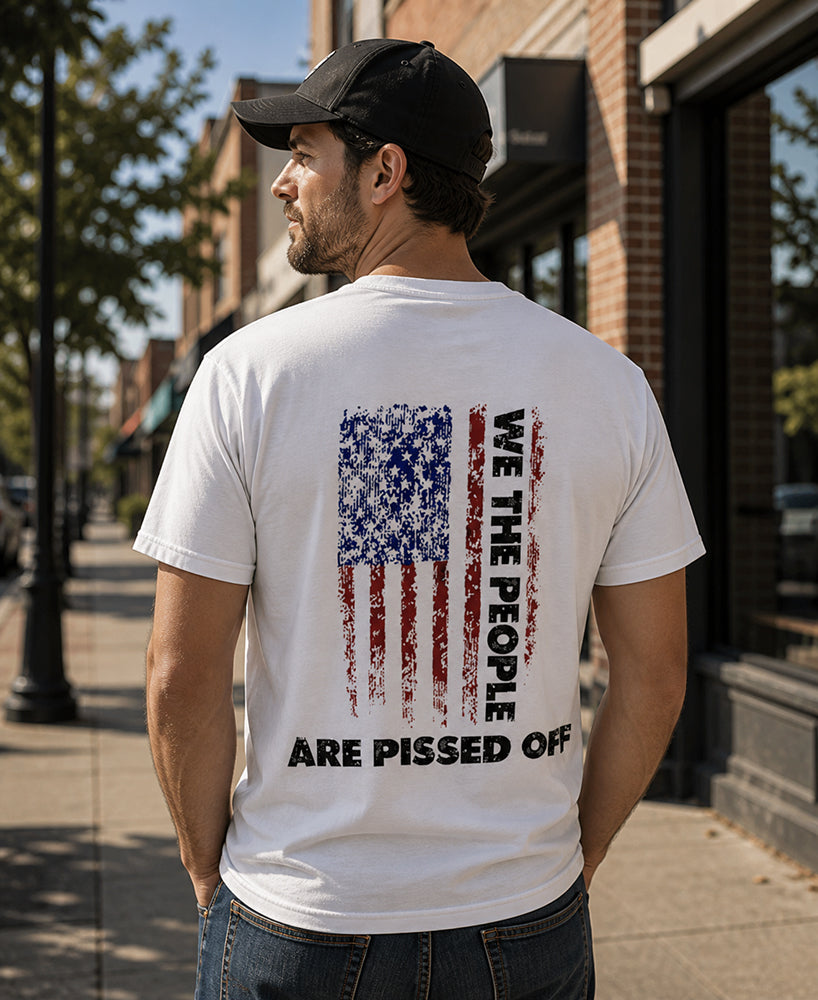 Legend or Lies We The People Are Pissed Off Unisex Fit Tee