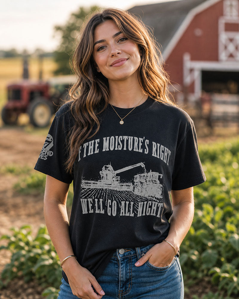 Legend or Lies Moistures Right Go All Night Harvest Tee