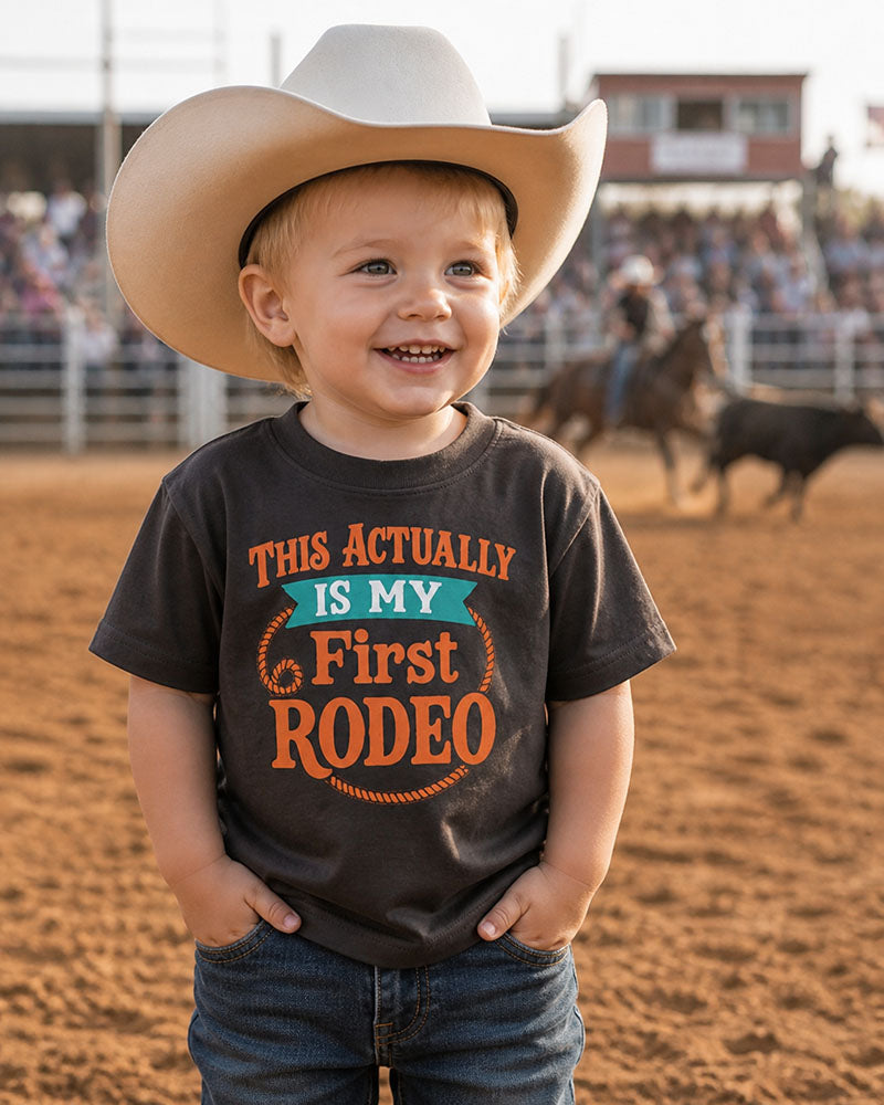 Legend or Lies Toddler This Actually Is My First Rodeo Shirt