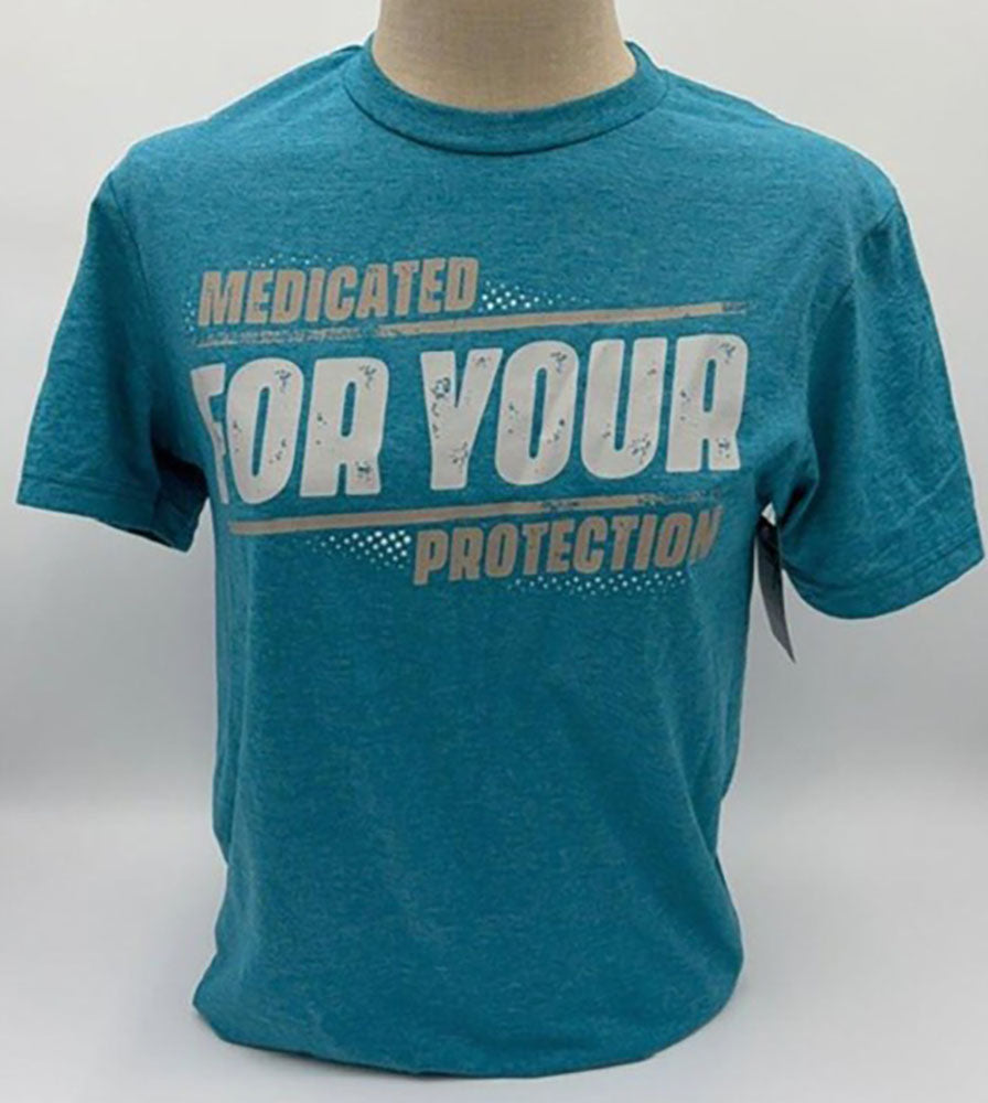 Legend or Lies Medicated For Your Protection Unisex Fit Tee