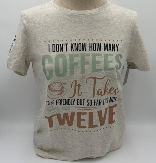 Legend or Lies Coffees It Takes To Be Friendly Womens Tee