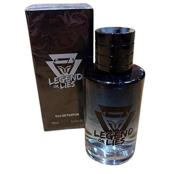Legend or Lies BLACK 3.4oz Mens Cologne Spray 040119-BLK