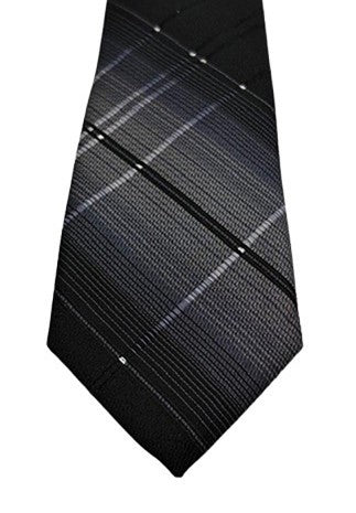 Legend or Lies Mens Plaid 2.5' Slim Corbata Zipper Necktie