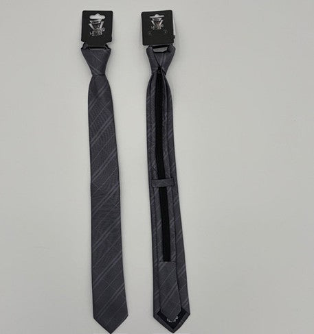 Legend or Lies Mens Plaid 2.5' Slim Corbata Zipper Necktie