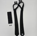 Microfiber Masonic Necktie Paisley Set with Cufflinks
