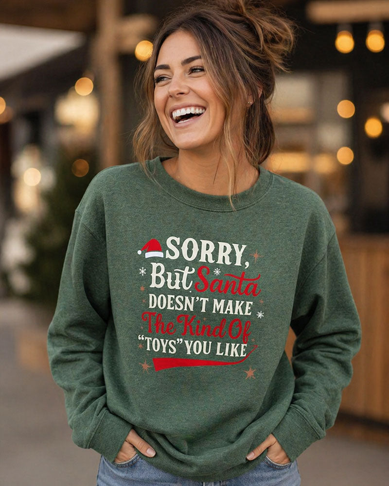 Legend or Lies Santa 'Toys' Unisex Fit Crew Sweatshirt