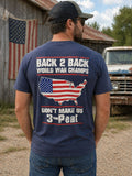 Legend or Lies Tri-Blend 3-Peat Patriot Tee