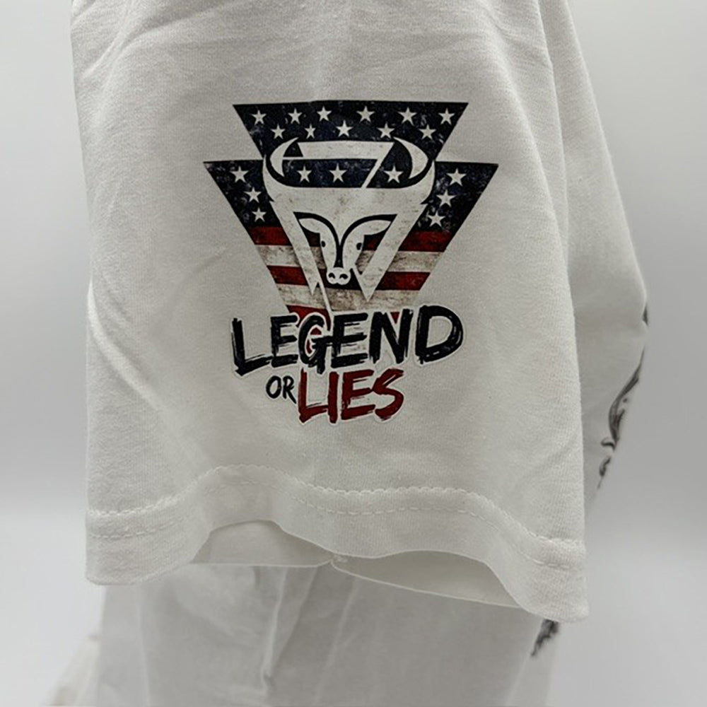 Legend or Lies Womens Patriotic USA 1776 Rose T-Shirt
