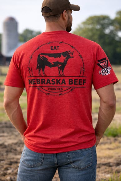 Legend or Lies Eat Nebraska Beef Unisex Fit T-Shirt